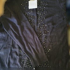 NWT Croft Barrow Ladies Button Up Cardigan 2X